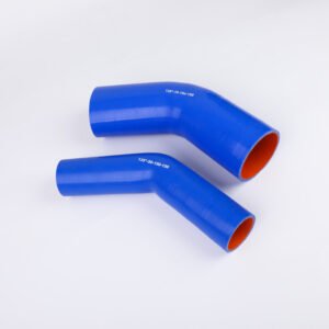 tubo in silicone blu