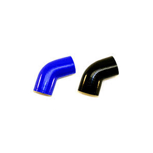 EZAUTOWRAP 3-Piece Silicone Hose Adapter Transition Kit - Blue Coupler Pipe Connectors With T-Clamps For Intake Systems