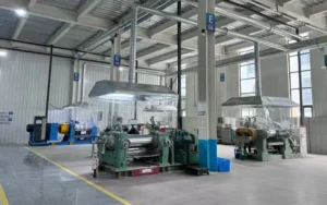 Rubber mixing workshop